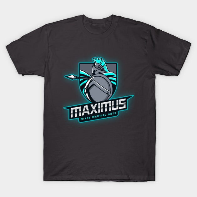 Maximus Mixed Martial Arts MMA T-Shirt by Tip Top Tee's